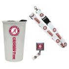 Alabama Crimson Tide Badge Holder, Lanyard & Tumbler Job Pack, Adult Unisex, Multicolor