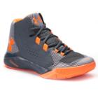 Under Armour Torch Fade Mid Grade School Boys' Basketball Shoes, Size: 5, Oxford