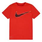 Boys 4-7 Nike Logo Dri-fit Graphic Tee, Size: 5, Drk Orange