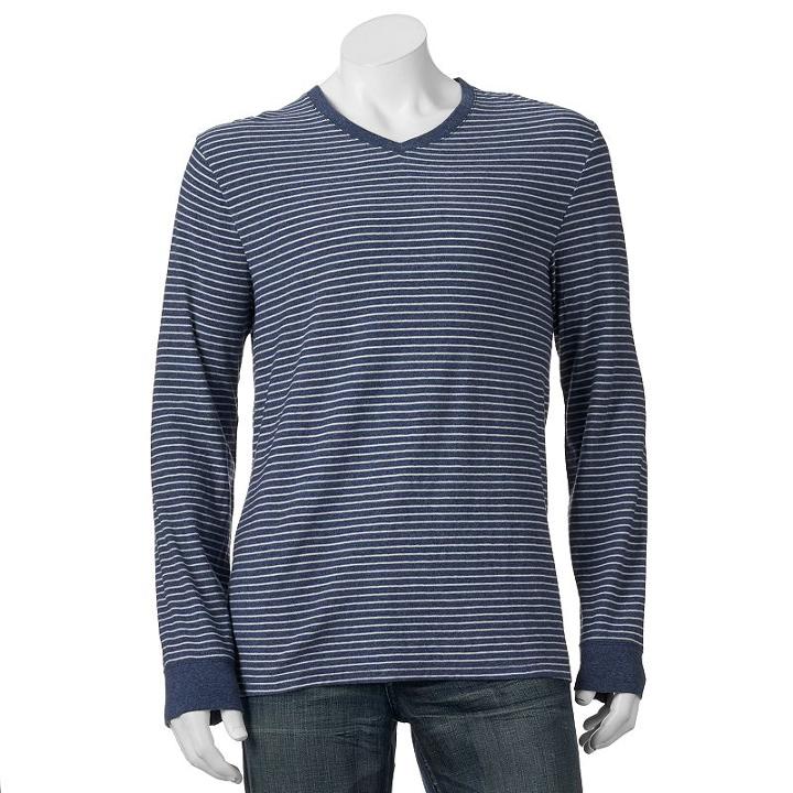 Big & Tall Sonoma Goods For Life&trade; Everyday Tee, Men's, Size: 2xb, Dark Blue
