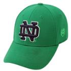 Adult Top Of The World Notre Dame Fighting Irish One-fit Cap, Brt Green