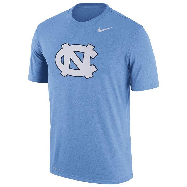 Men's Nike North Carolina Tar Heels Legend Dri-fit Tee, Size: Medium, Blue