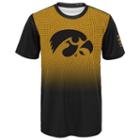 Boys 8-20 Iowa Hawkeyes Bitmapped Dri-tek Tee, Size: Xl 18-20, Black