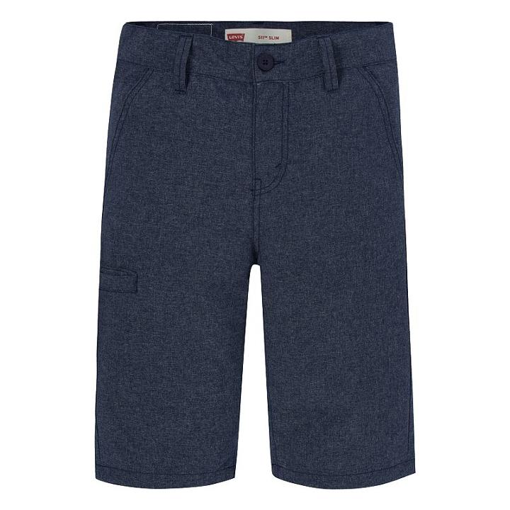 Boys 8-20 Levi's&reg; Quick-dry Denim Shorts, Boy's, Size: 10, Dark Blue