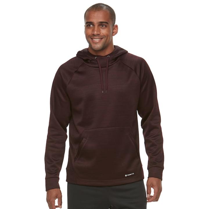 Men's Tek Gear&reg; Performance Fleece Pull-over Hoodie, Size: Xxl, Black