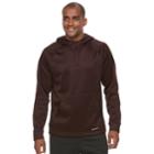 Men's Tek Gear&reg; Performance Fleece Pull-over Hoodie, Size: Xxl, Black