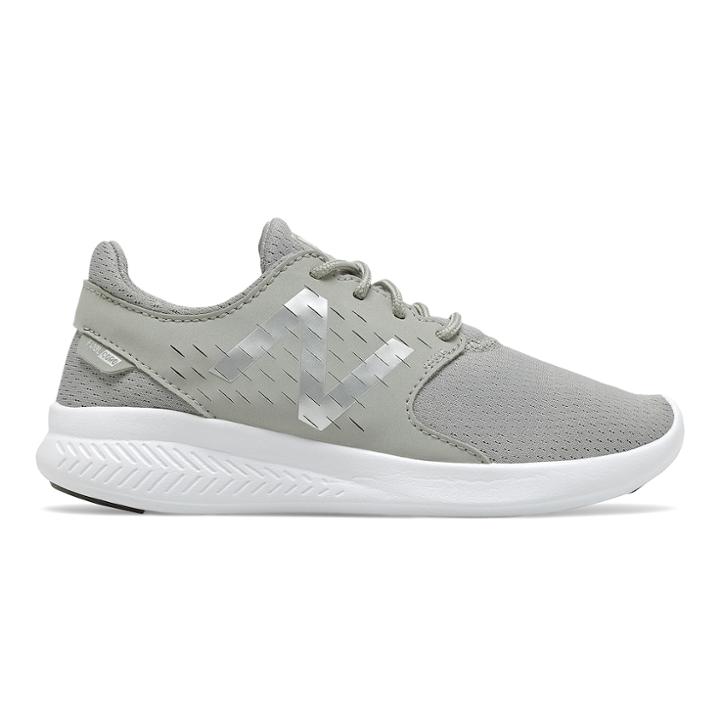 New Balance Fuelcore Coast V3 Boys' Running Shoes, Size: 13 Wide, Med Grey