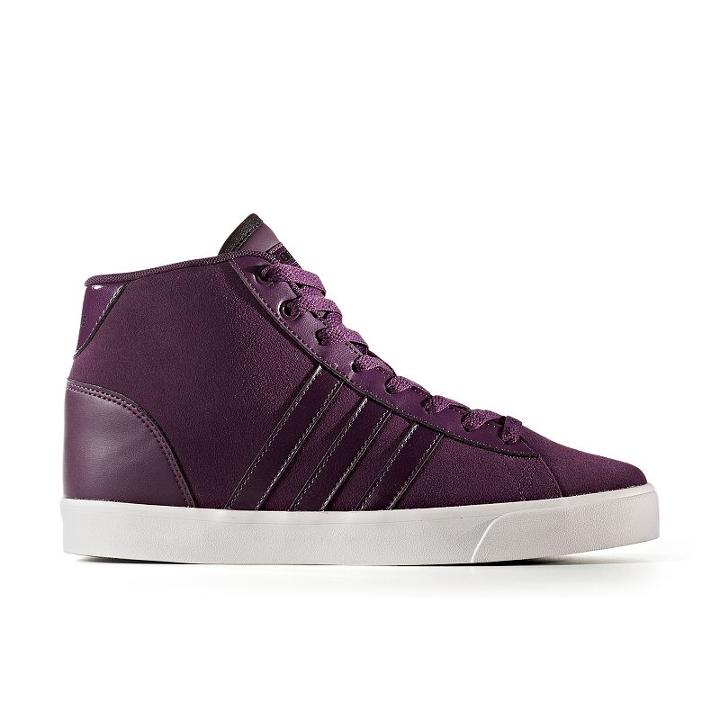 Adidas Neo Cloudfoam Daily Qt Mid Women's Shoes, Size: 8.5, Dark Red