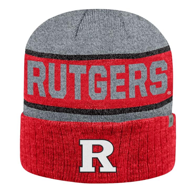 Adult Top Of The World Rutgers Scarlet Knights Below Zero Ii Beanie, Adult Unisex, Med Red