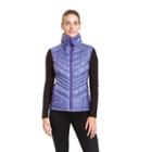 Women's Champion Insulated Puffer Vest, Size: Small, Purple