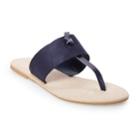 Women's Lc Lauren Conrad Knotted T-strap Sandals, Size: Small, Brt Blue