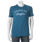Sonoma Goods For Life, Men's &trade; American Lager Tee, Size: Medium, Turquoise/blue (turq/aqua)