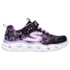 Skechers S Lights Galaxy Lights Girls' Light Up Shoes, Size: 12, Dark Beige