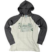 Women's Michigan State Spartans Looker Hoodie, Size: Xxl, Grey
