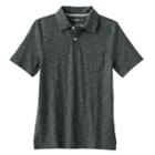 Boys 8-20 Urban Pipeline&reg; Ultimate Slubbed Polo, Boy's, Size: Small, Black
