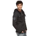 Men's Rock & Republic Military Sherpa Hoodie, Size: Small, Black