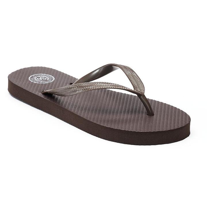 So&reg; Women's Zori Flip-flops, Size: Medium, Brown