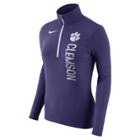 Women's Nike Clemson Tigers Element Pullover, Size: Small, Purple