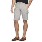 Big & Tall Men's Marc Anthony Slim-fit Linen Cargo Shorts, Size: 34 Tall, Silver