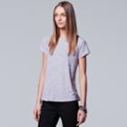 Petite Simply Vera Vera Wang Jacquard Tee, Women's, Size: S Petite, Brt Purple
