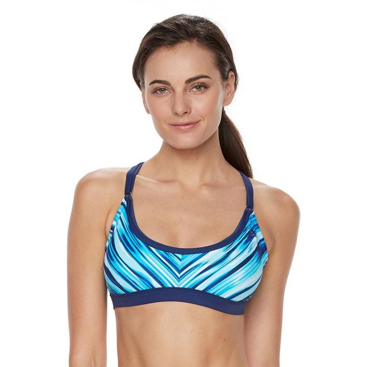 Women's Adidas Blend A Hand Sport Top, Size: Xl, Turquoise/blue (turq/aqua)