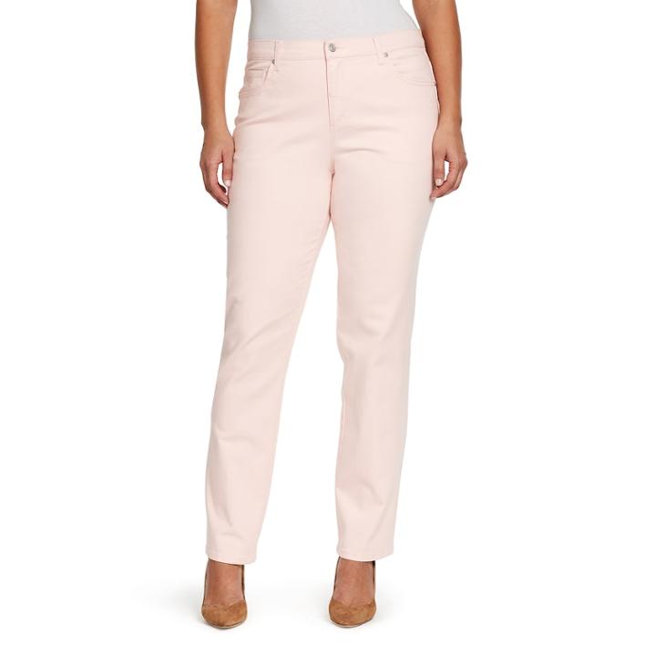 Plus Size Gloria Vanderbilt Amanda Classic Tapered Jeans, Women's, Size: 18w T/l, Pink