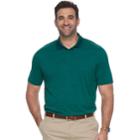 Big & Tall Croft & Barrow&reg; Cool & Dry Classic-fit Space-dye Performance Polo, Men's, Size: Xl Tall, Med Green