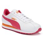 Puma Turin Jr. Girls' Shoes, Girl's, Size: 6, White