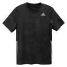 Boys 8-20 Adidas Embossed Digi Camo Tee, Boy's, Size: 18-20, Black