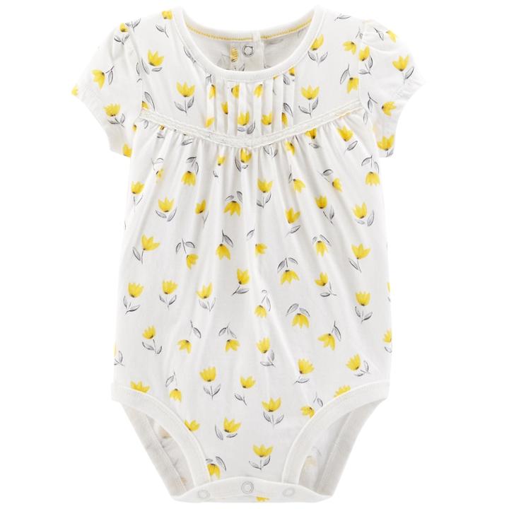 Baby Girl Oshkosh B'gosh&reg; Floral Lace Bodysuit, Size: 18-24 Month
