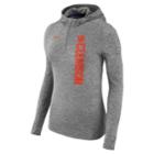 Women's Nike Clemson Tigers Dry Element Hoodie, Size: Medium, Grey