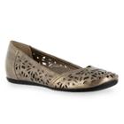 Easy Street Charlize Women's Hidden Wedge Flats, Size: Medium (8.5), Brown Oth