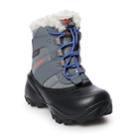 Columbia Rope Tow Iii Girls' Waterproof Winter Boots, Size: 12, Med Grey