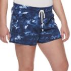 Juniors' Plus Size So&reg; French Terry Shorts, Girl's, Size: 2xl, Blue