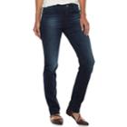 Women's Apt. 9&reg; High Waist Straight-leg Jeans, Size: 8, Black