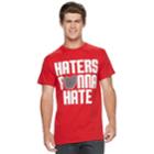 Men's Ohio Haters Gonna Hate Tee, Size: Xxl, Red