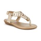 Rachel Shoes Destin Girls' Sandals, Girl's, Size: 13, Gold