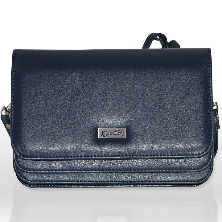 Buxton Double-flap Convertible Shoulder Bag, Women's, Blue