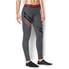 Women's Under Armour Favorite Engineered Striped Leggings, Size: Xs, Grey Other
