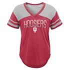 Juniors' Indiana Hoosiers Traditional Tee, Teens, Size: Large, Red