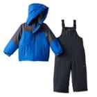 Boys 4-7 Oshkosh B'gosh&reg; Heavyweight Fleece-lined Jacket & Bib Snow Pants Snowsuit Set, Boy's, Size: 4, Blue