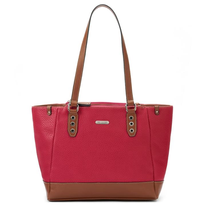 Chaps Valerie Tote, Women's, Red