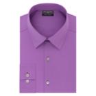 Men's Van Heusen Flex 3 Slim Fit 4-way Stretch Dress Shirt, Size: S 34/35, Med Purple