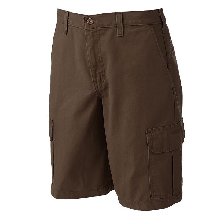Men's Dickies Regular-fit Cargo Shorts, Size: 38, Med Brown