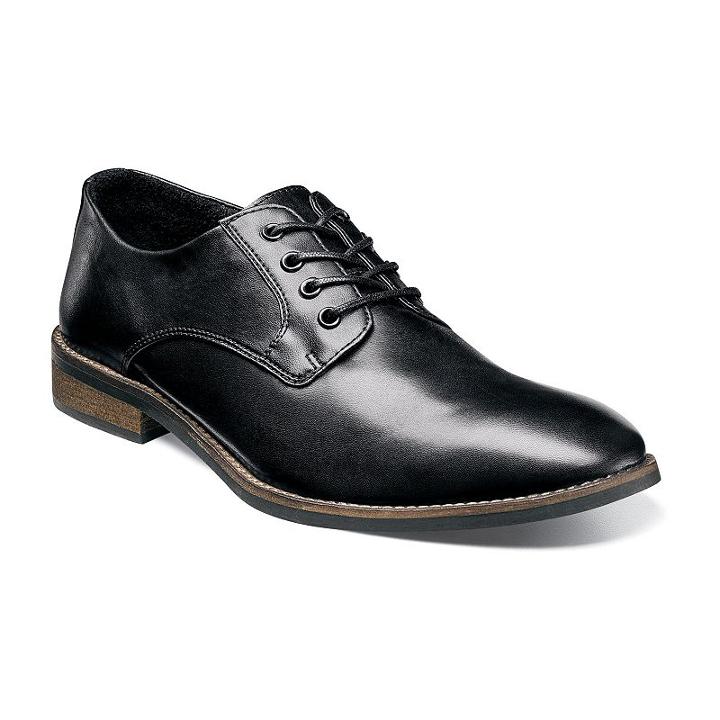 Nunn Bush Howell Men's Oxford Shoes, Size: 9 Wide, Black