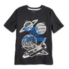 Boys 4-12 Sonoma Goods For Life&trade; Space Never Stop Exploring Graphic Tee, Size: 7, Black