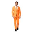 Men's Opposuits Slim-fit The Orange Suit & Tie Set, Size: 50 - Regular