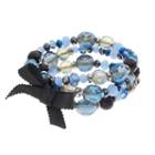 Simply Vera Vera Wang Blue Beaded Stretch Bracelet Set, Women's, Multicolor