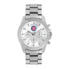 Women's Game Time Chicago Cubs Knockout Watch, Silver