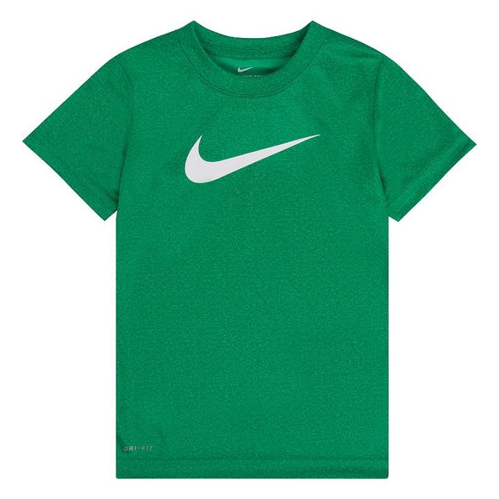 Boys 4-7 Nike Dri-fit Heathered Tee, Size: 4, Med Green